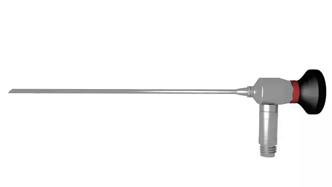 Arthroscope stainless steel shower head with handle 3D model