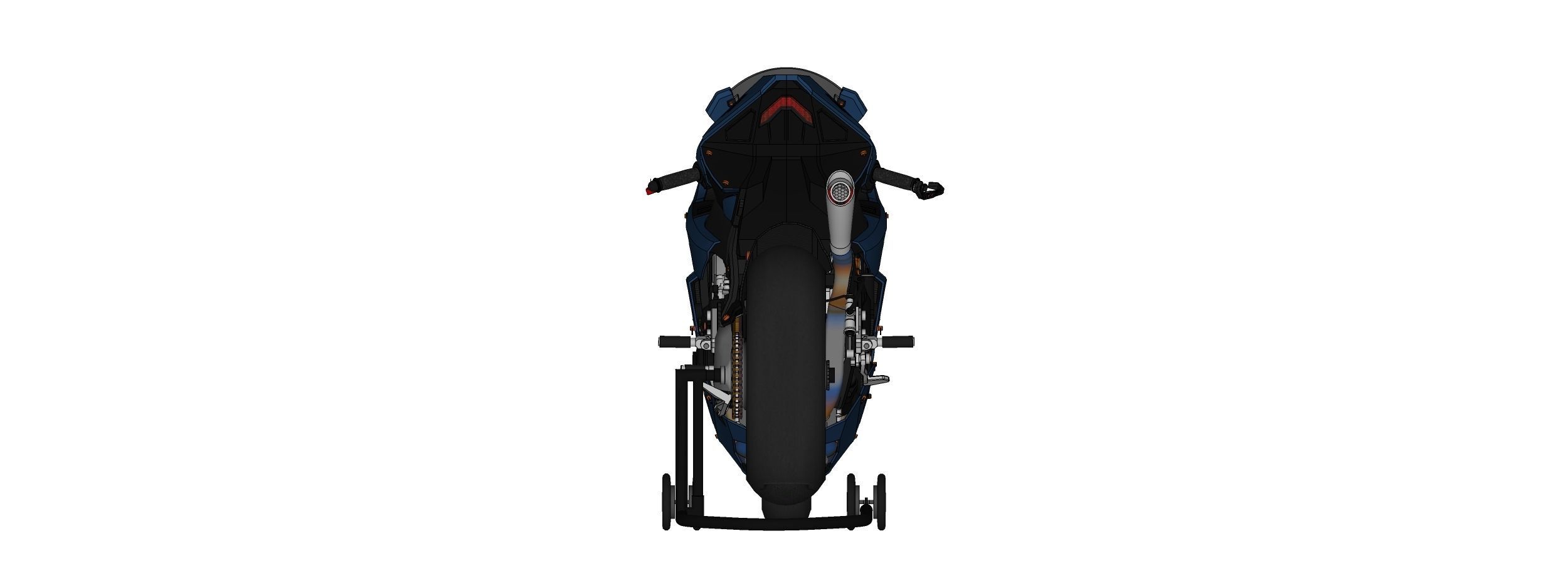 RSX 1 Superbike Motorcycle 3D model_9