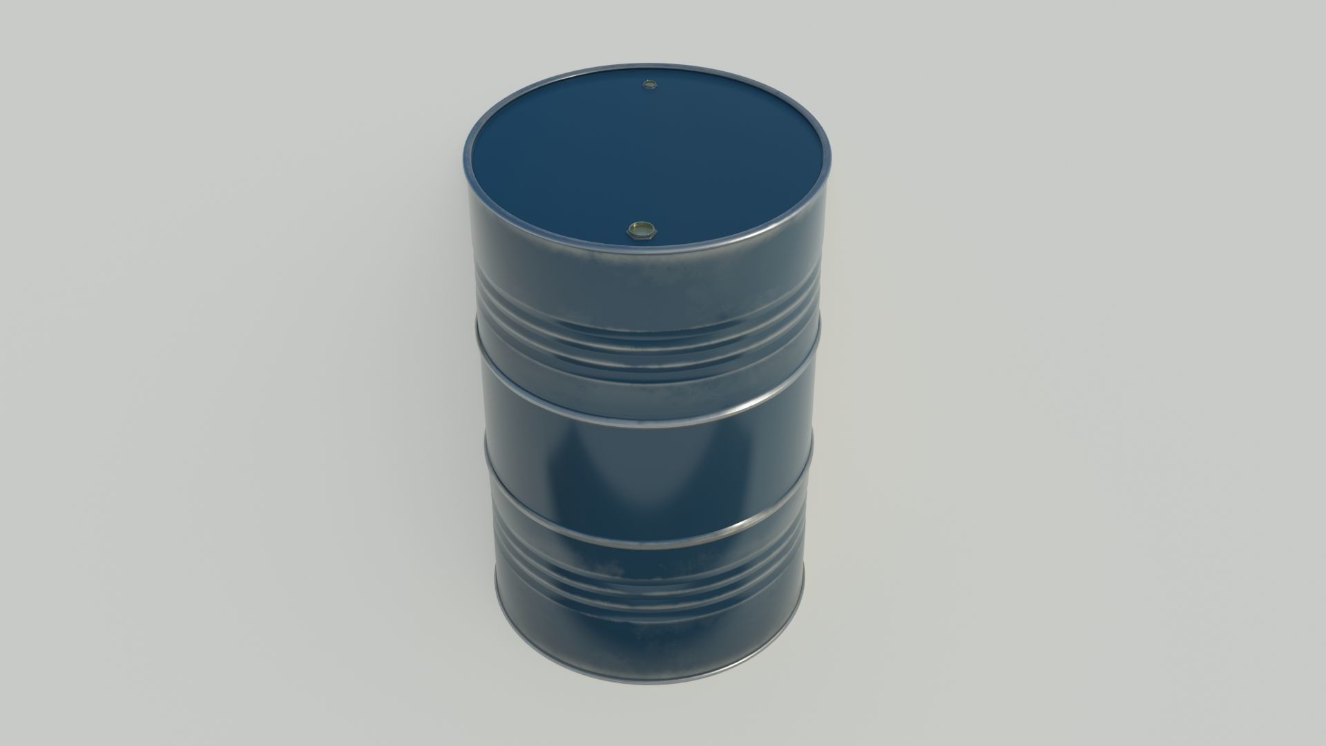 Barrel 3D model oil Low-poly 3D model_16