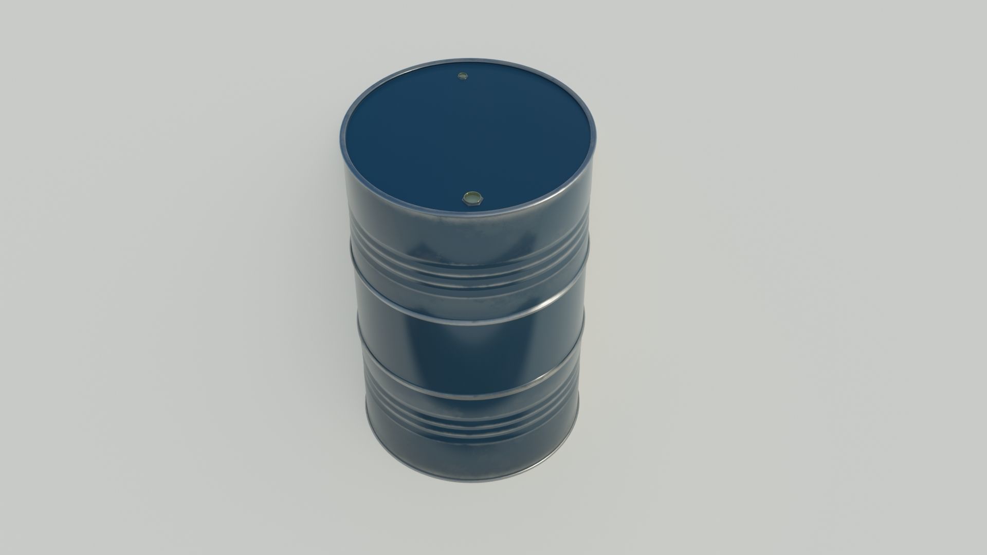 Barrel 3D model oil Low-poly 3D model_8