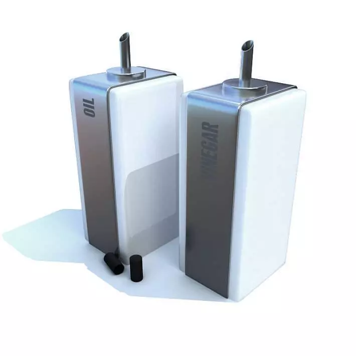 Kitchen Condiment Containers 3D model