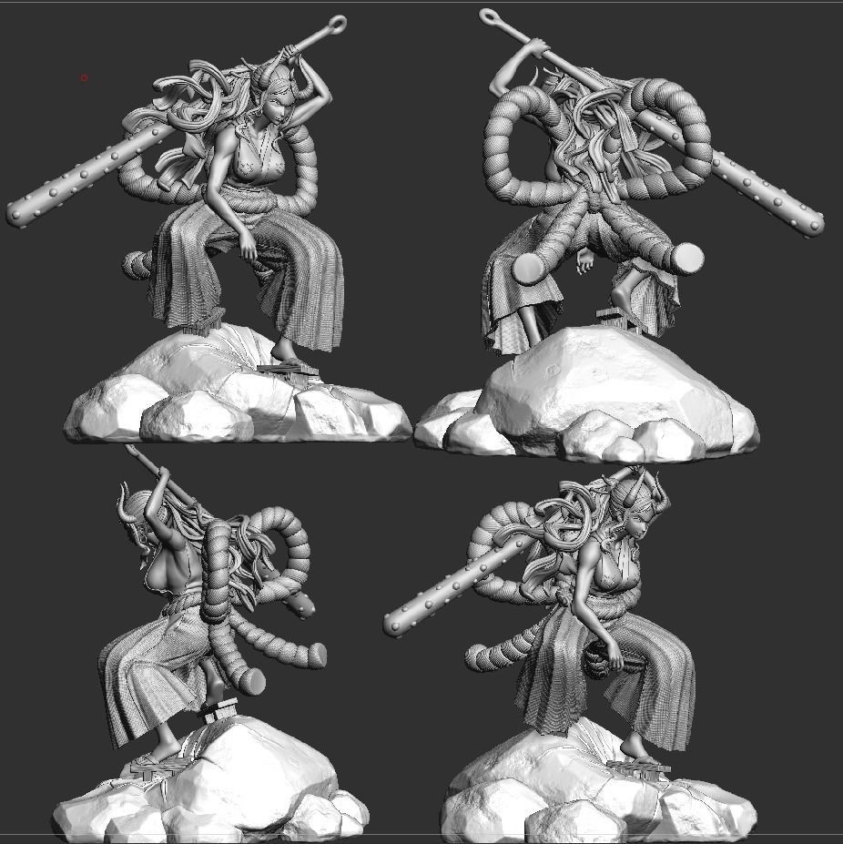 Yamato - One Piece 3D print model_13