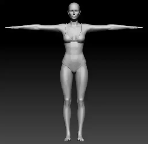 Woman ZB 10 3D model