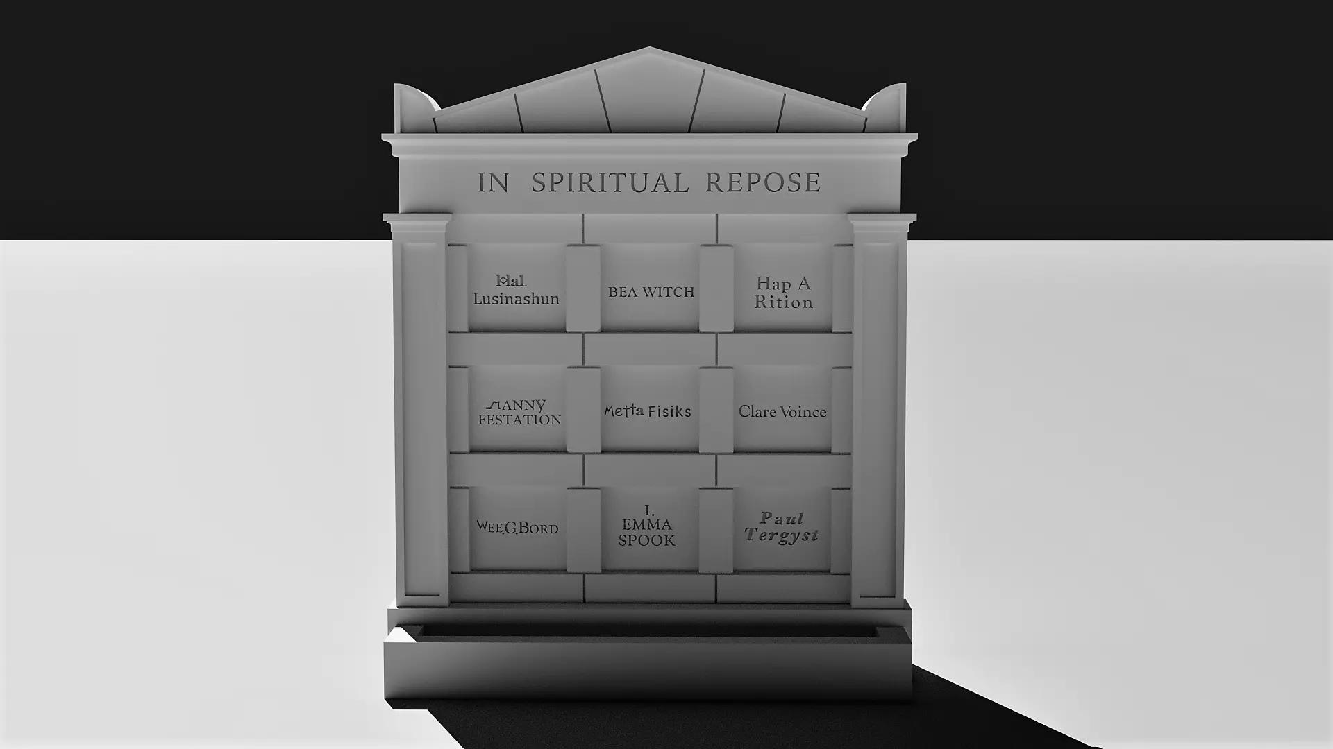 Haunted Mansion Exit Crypt 2 - Magic Kingdom 3D print model_0