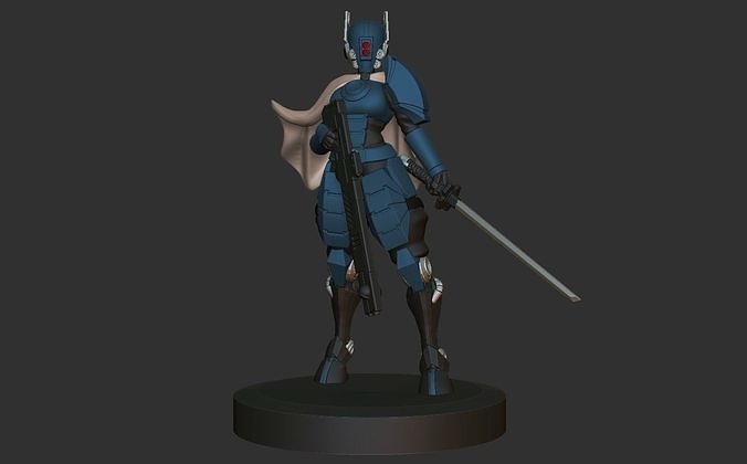 Anime superset of greater good alternative heads 3D print model