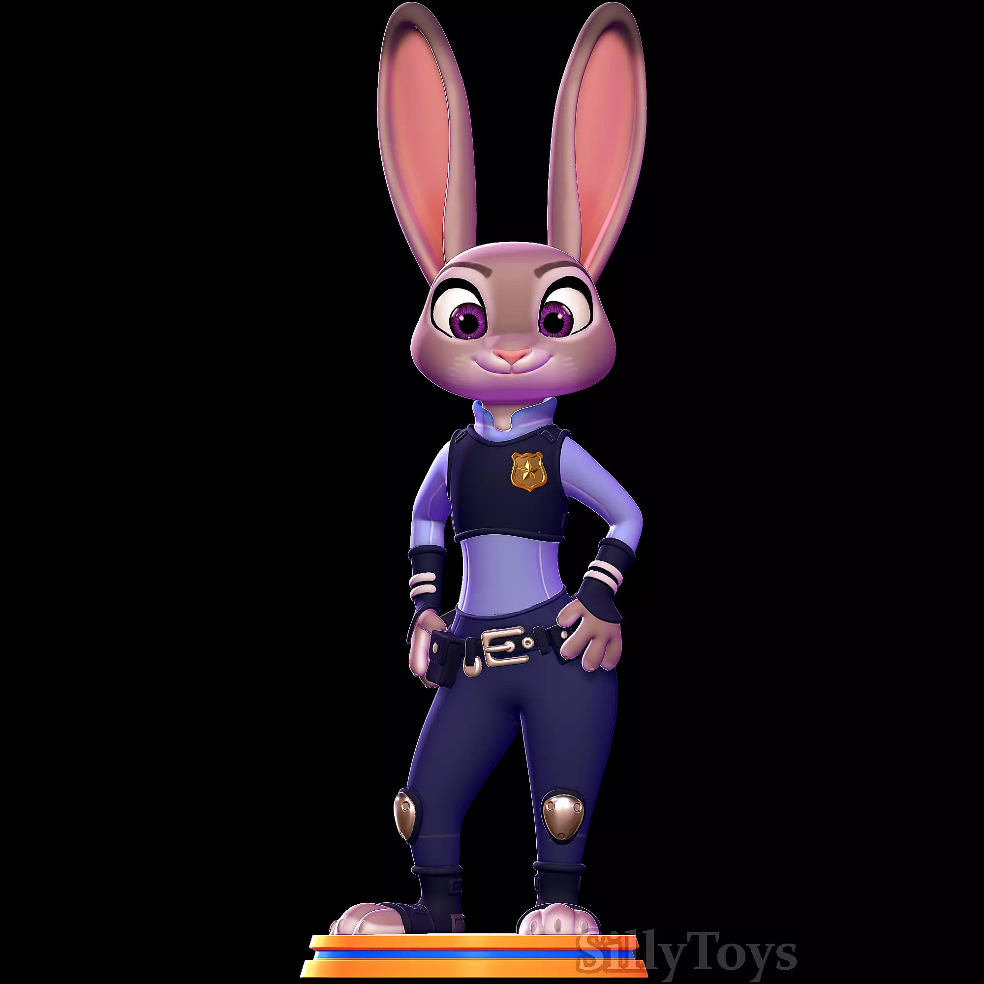 Judy Hopps - Zootopia 3D print model_0