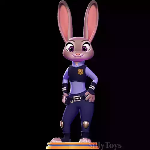 Judy Hopps - Zootopia 3D print model