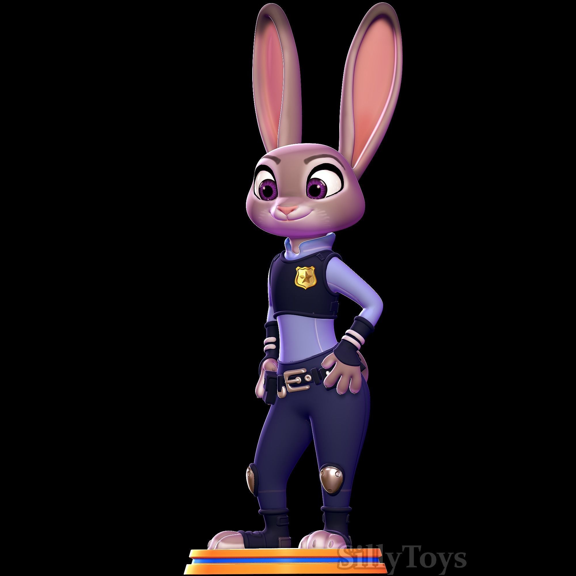 Judy Hopps - Zootopia 3D print model_6