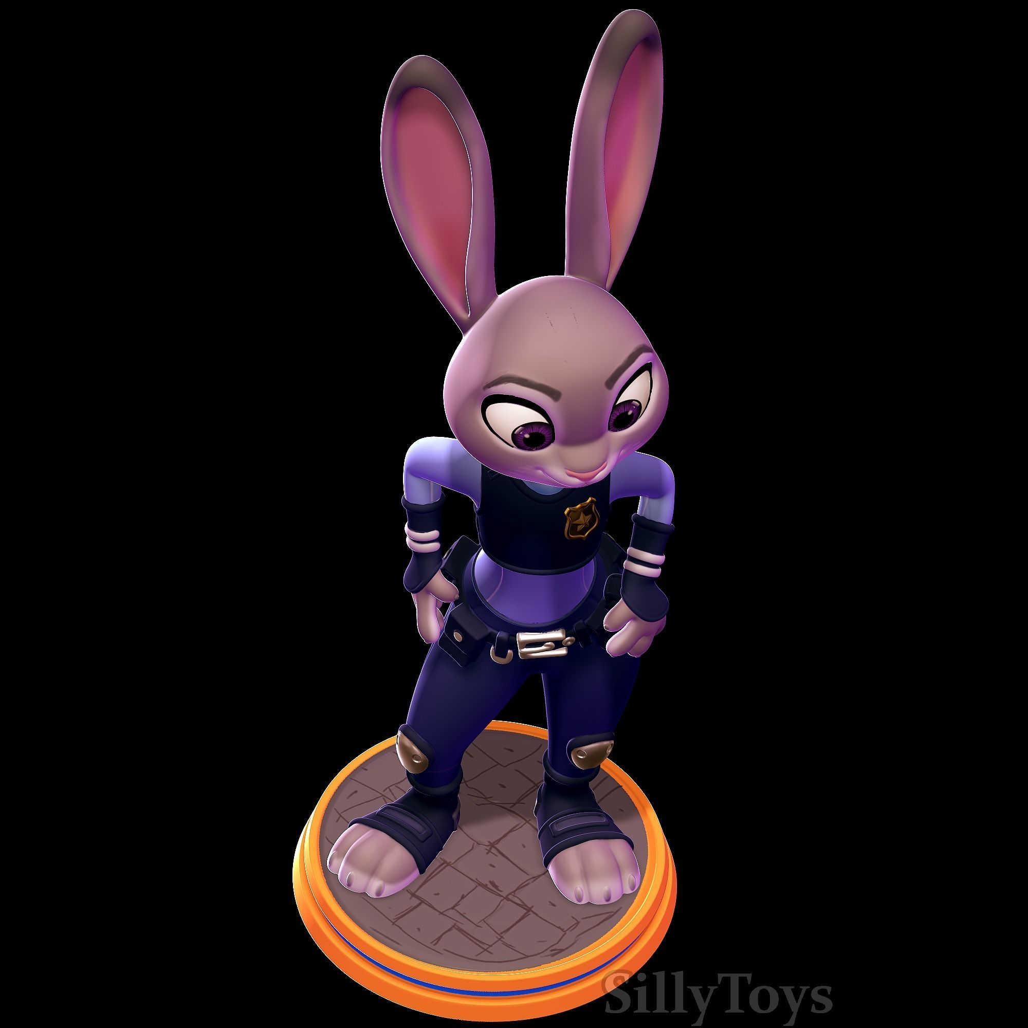 Judy Hopps - Zootopia 3D print model_7