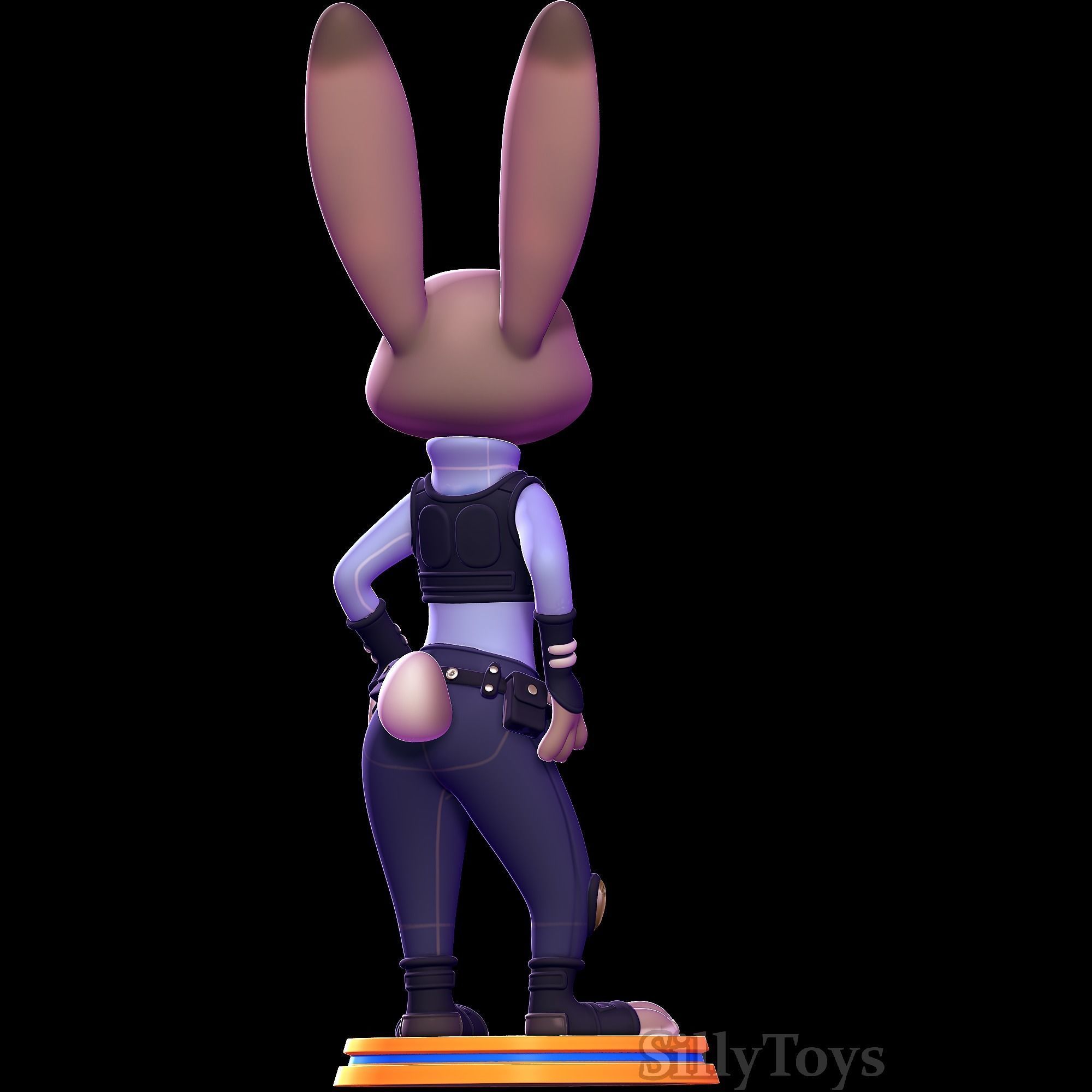 Judy Hopps - Zootopia 3D print model_4