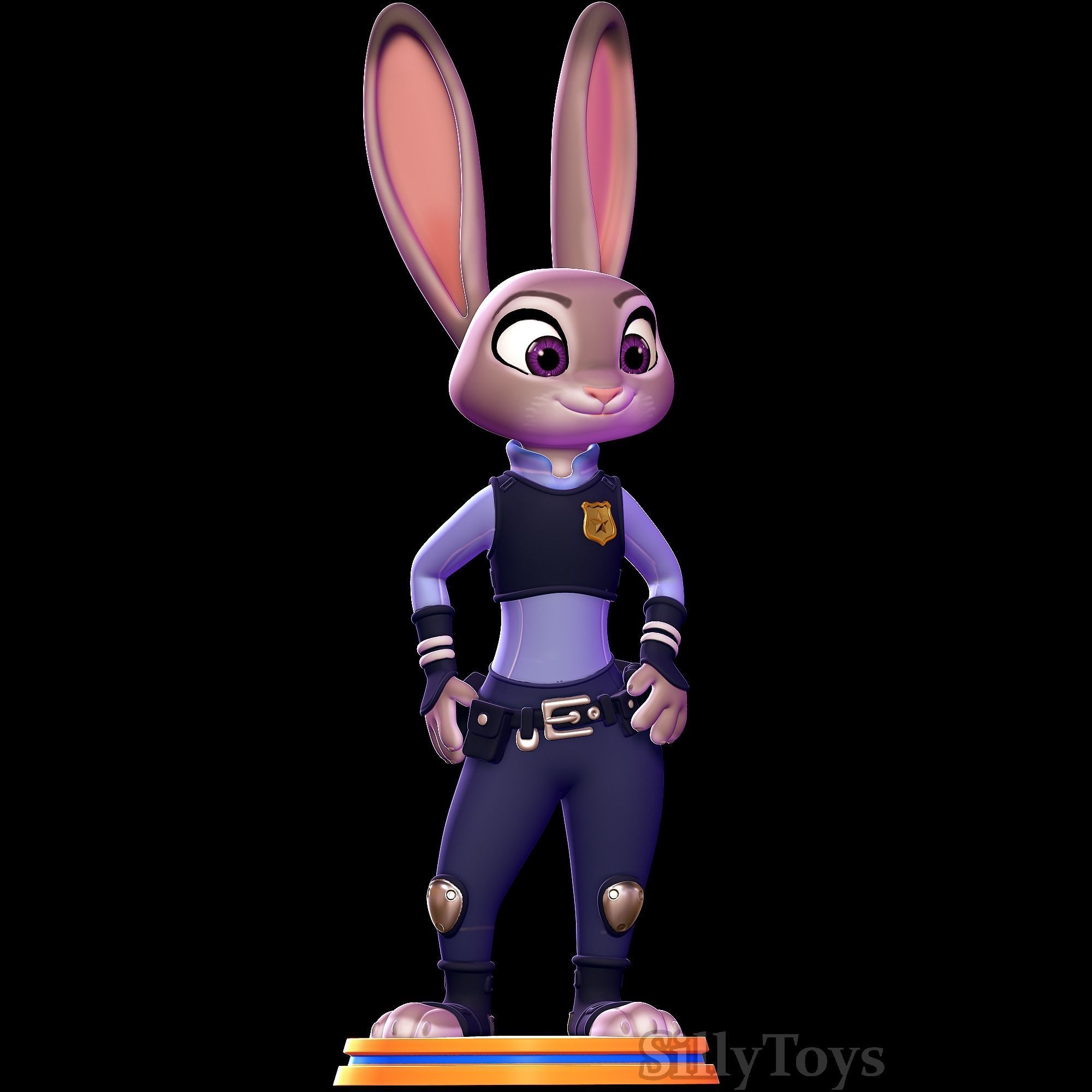 Judy Hopps - Zootopia 3D print model_2