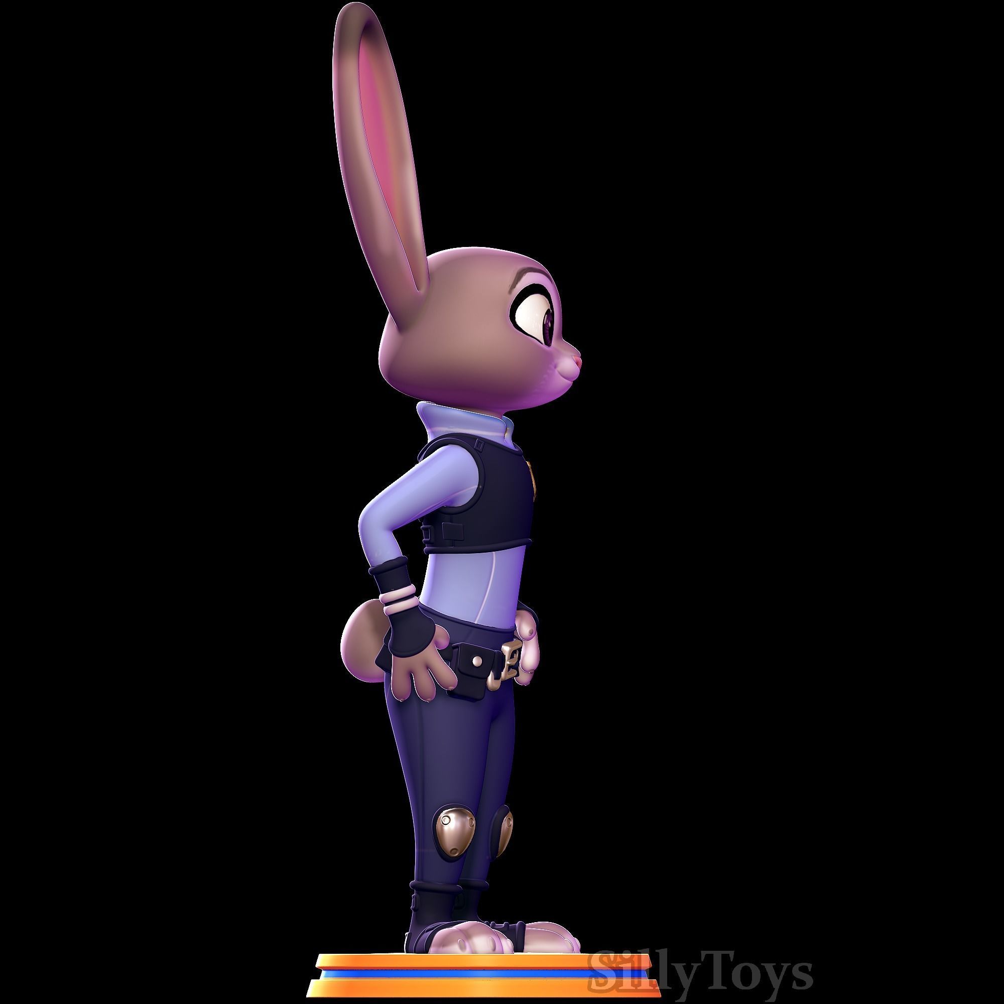 Judy Hopps - Zootopia 3D print model_3