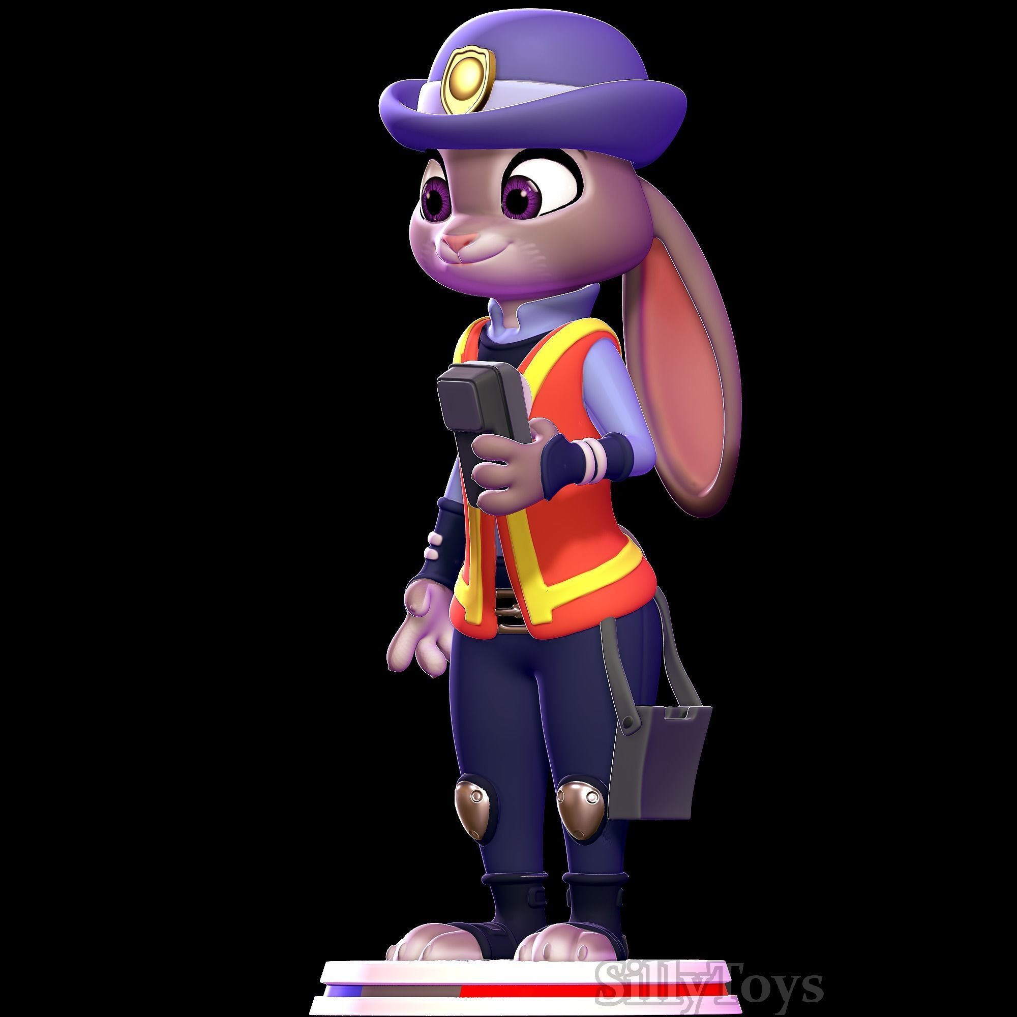 Judy Hopps Meter Maid - Zootopia 3D print model_5