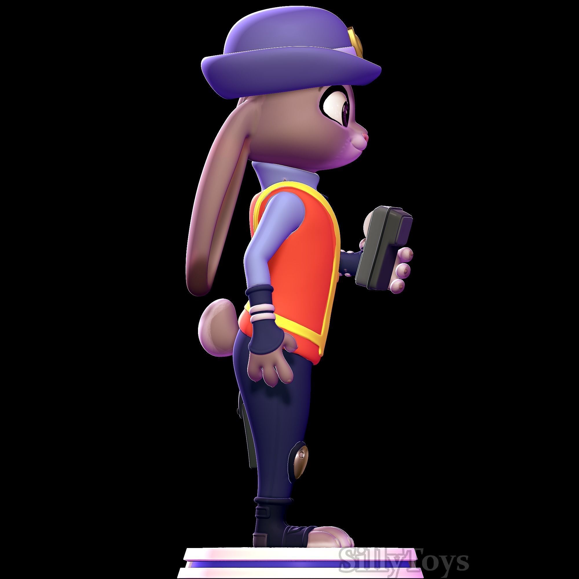 Judy Hopps Meter Maid - Zootopia 3D print model_3