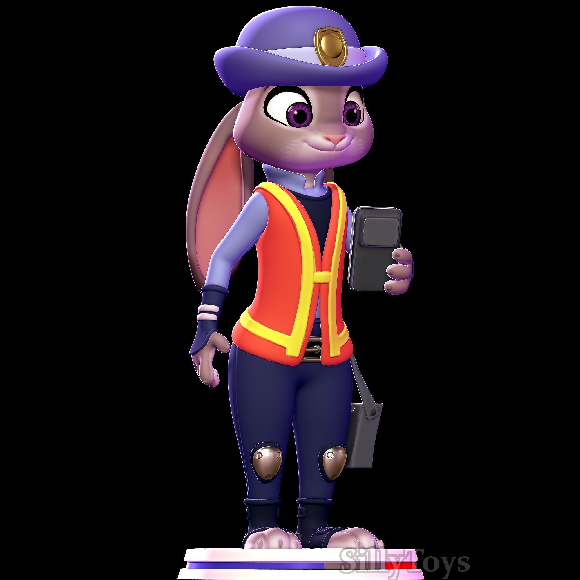 Judy Hopps Meter Maid - Zootopia 3D print model_2