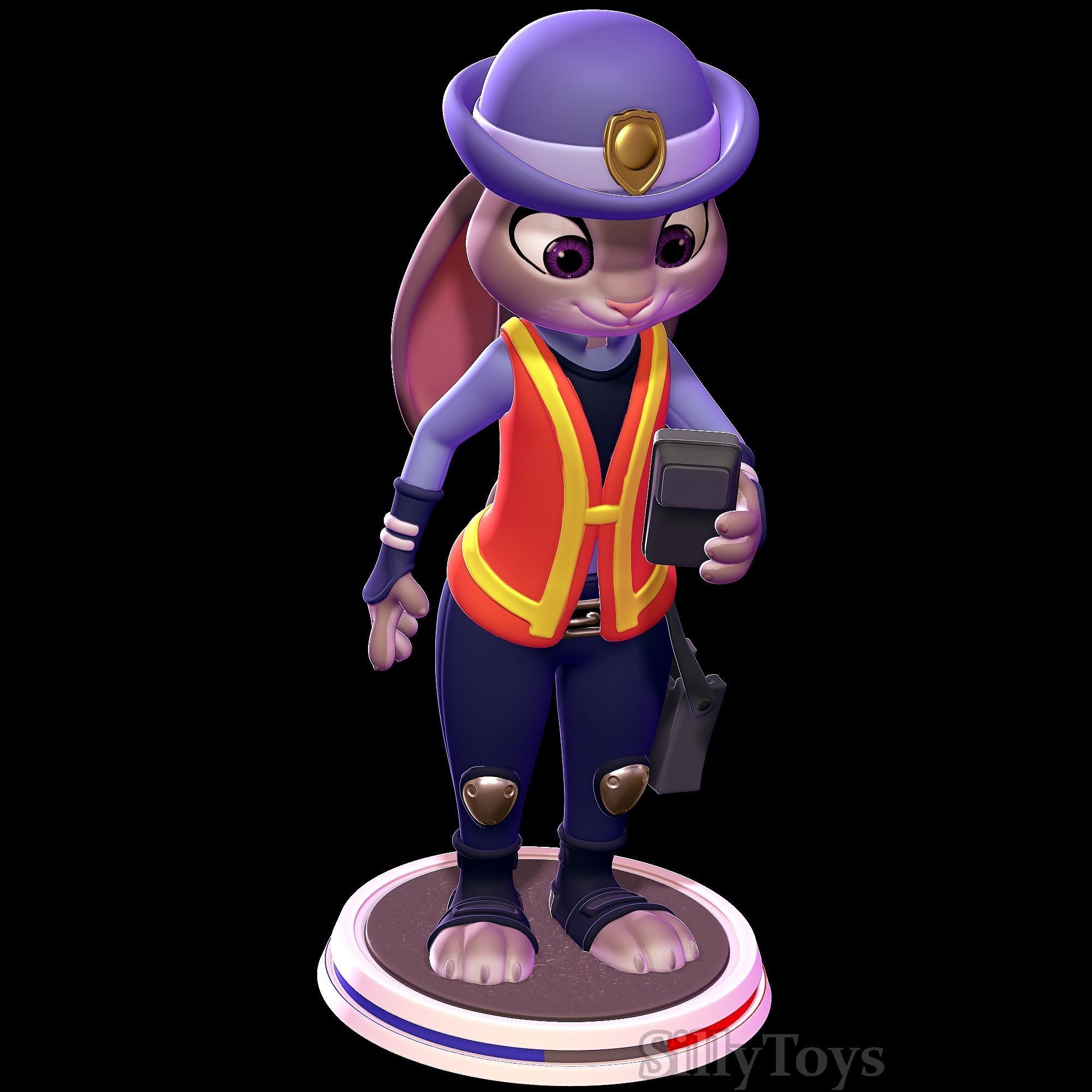 Judy Hopps Meter Maid - Zootopia 3D print model_6