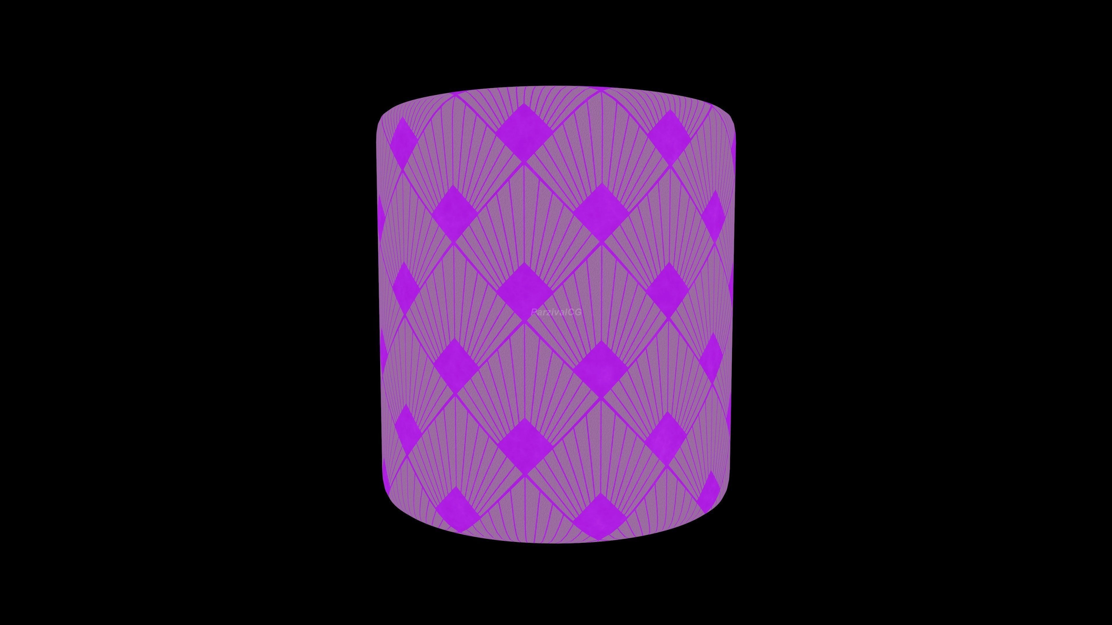 Art Deco Wall PBR Substance Material Texture_13