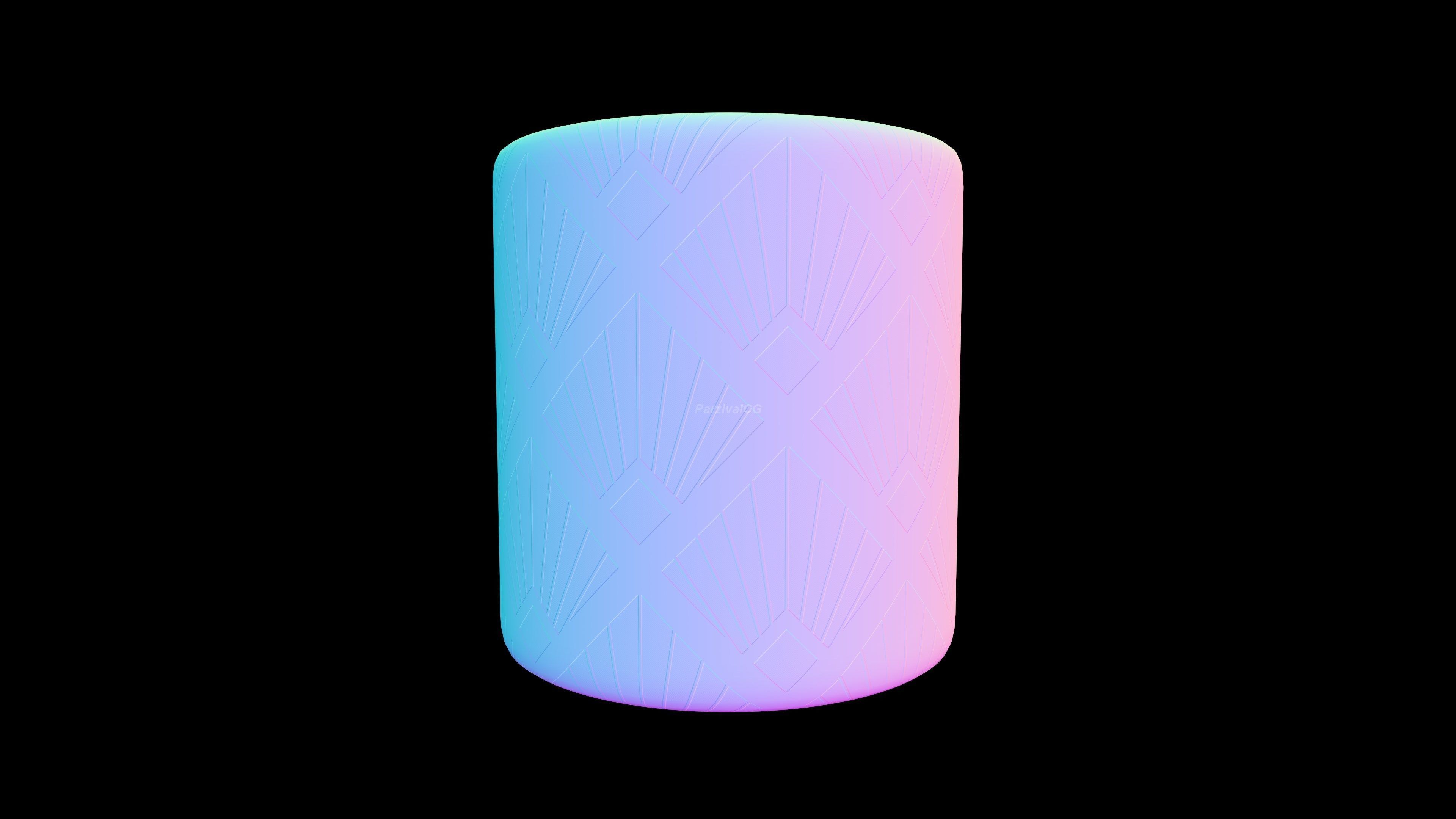 Art Deco Wall PBR Substance Material Texture_23