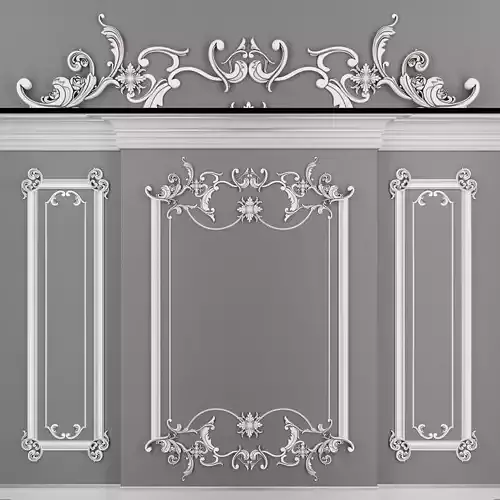 Sahra Wall Modeling 01 Low-poly 3D model
