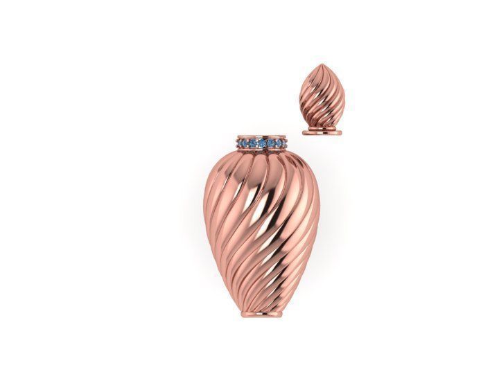 parfum pendant 3D print model_2
