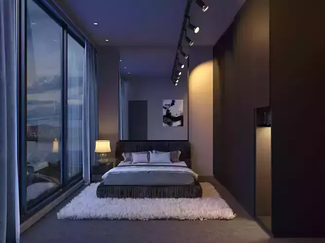 Wardrobe Sliding 3D model