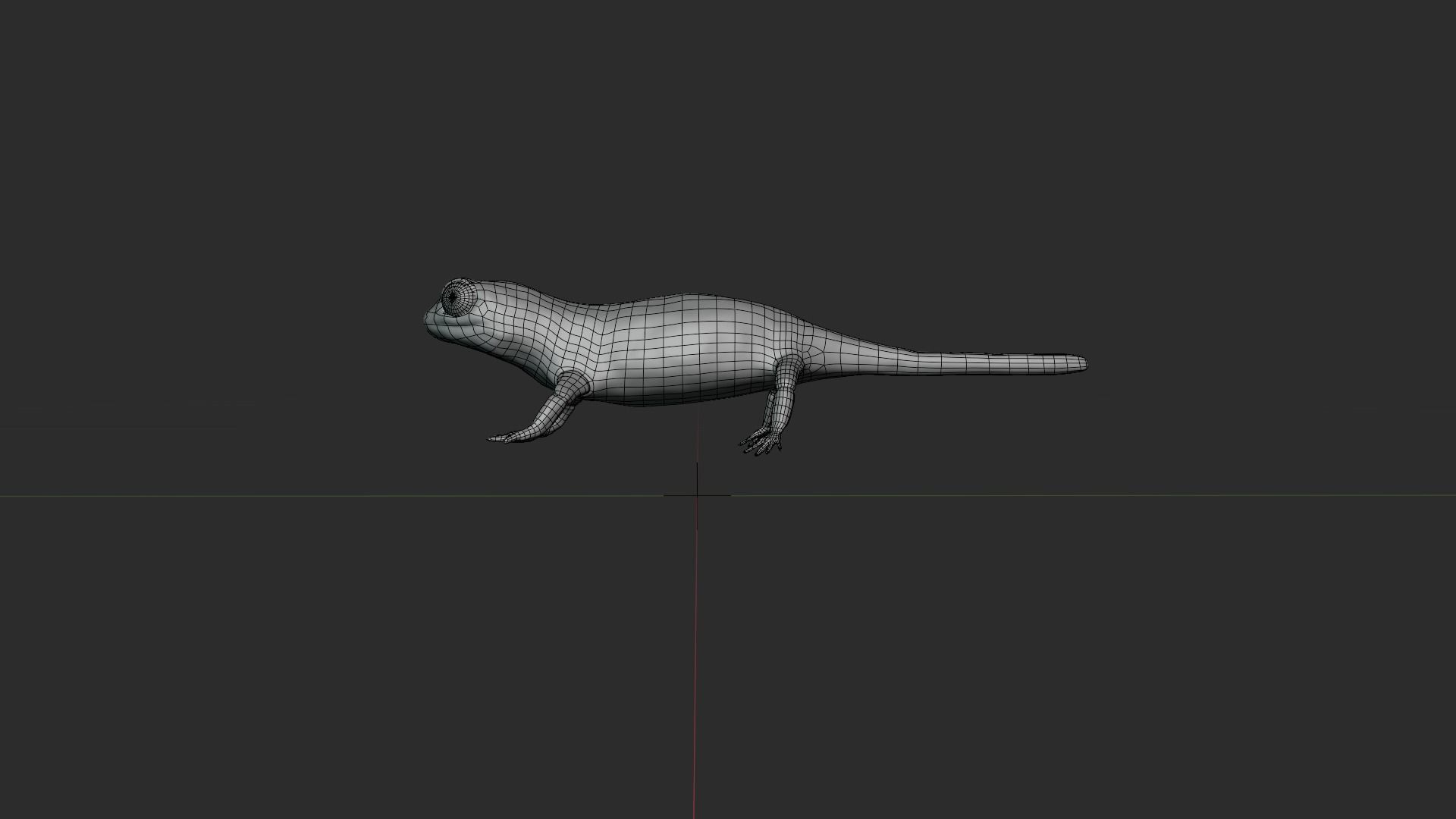 Tiger Salamander 3D model_10