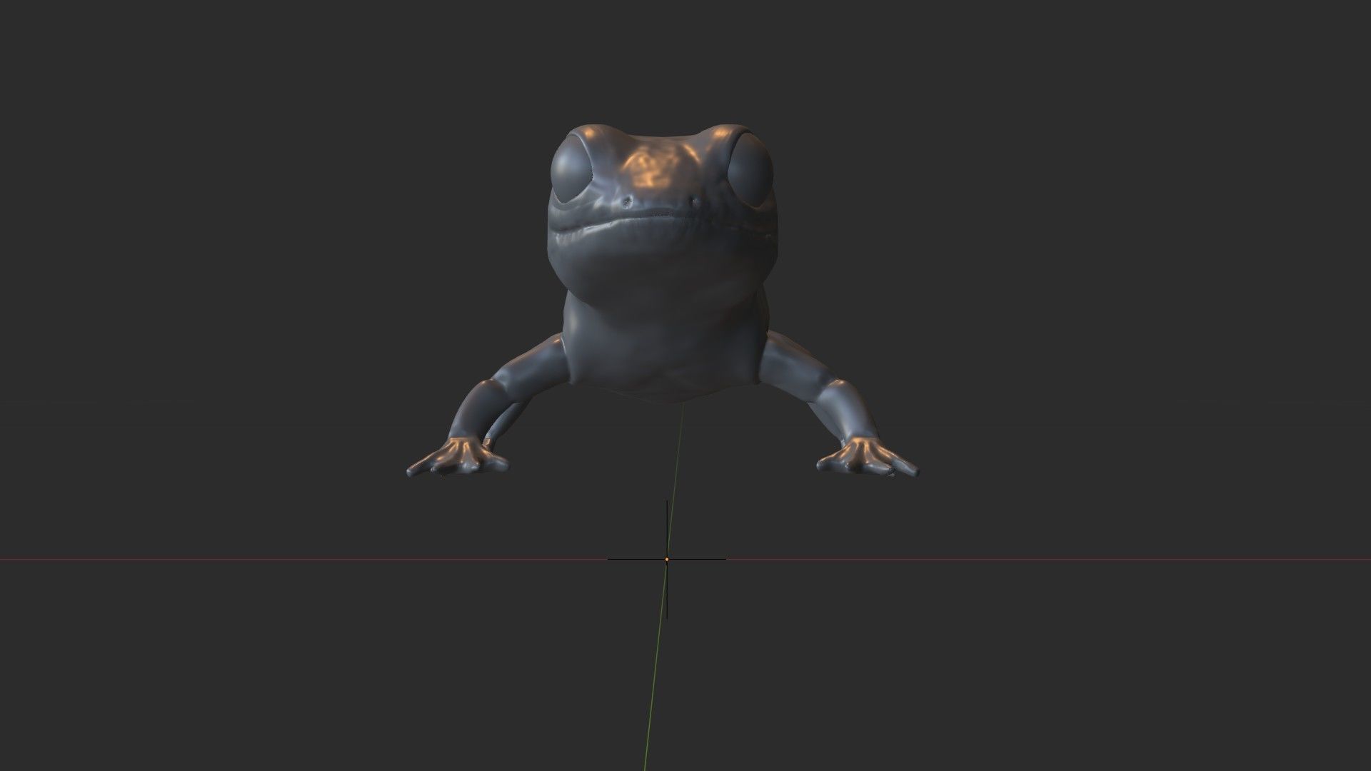 Tiger Salamander 3D model_5