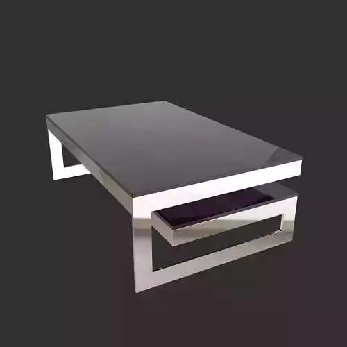 Guy Lefevre Coffee Table 1970 3D model