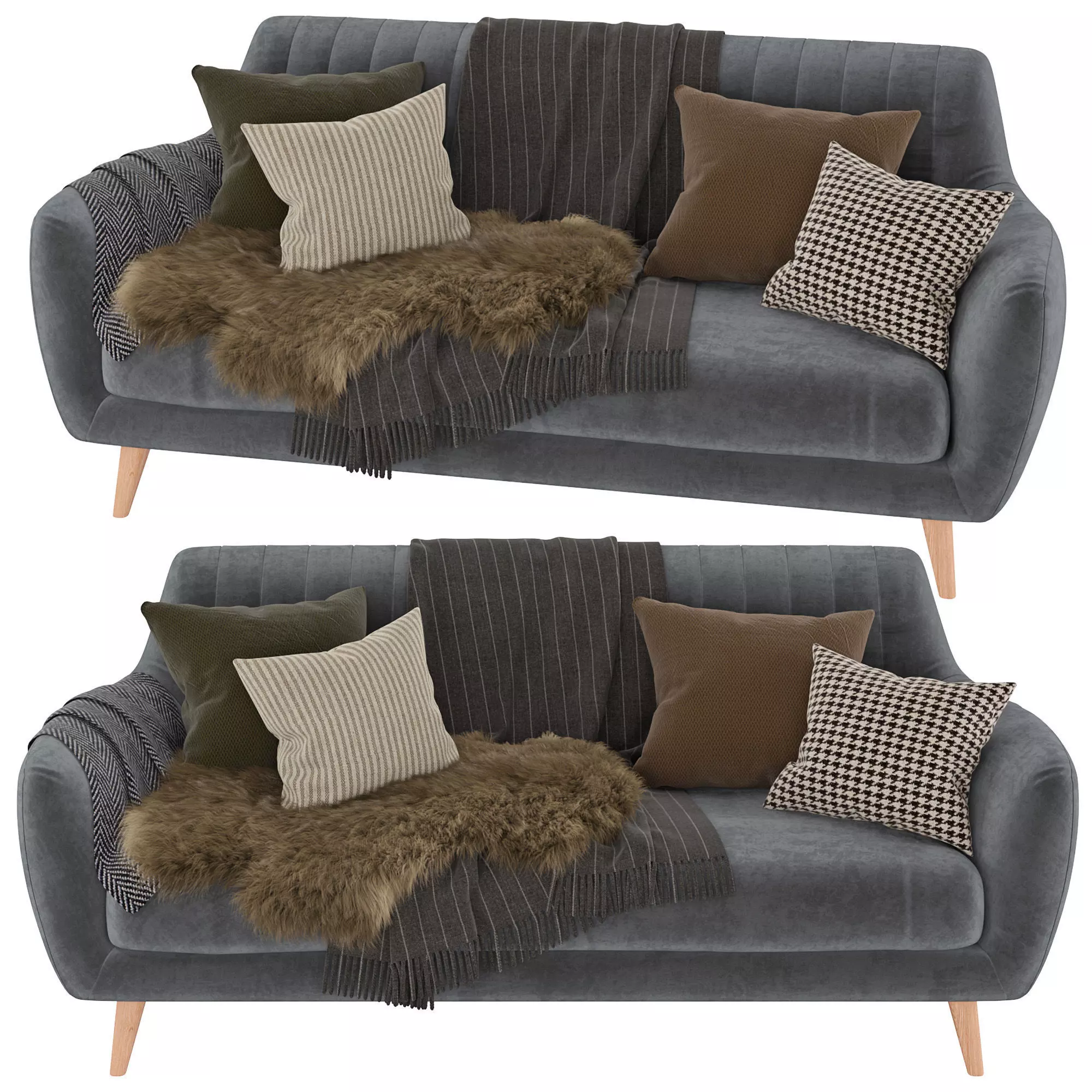 Sofa Off 3D model_0