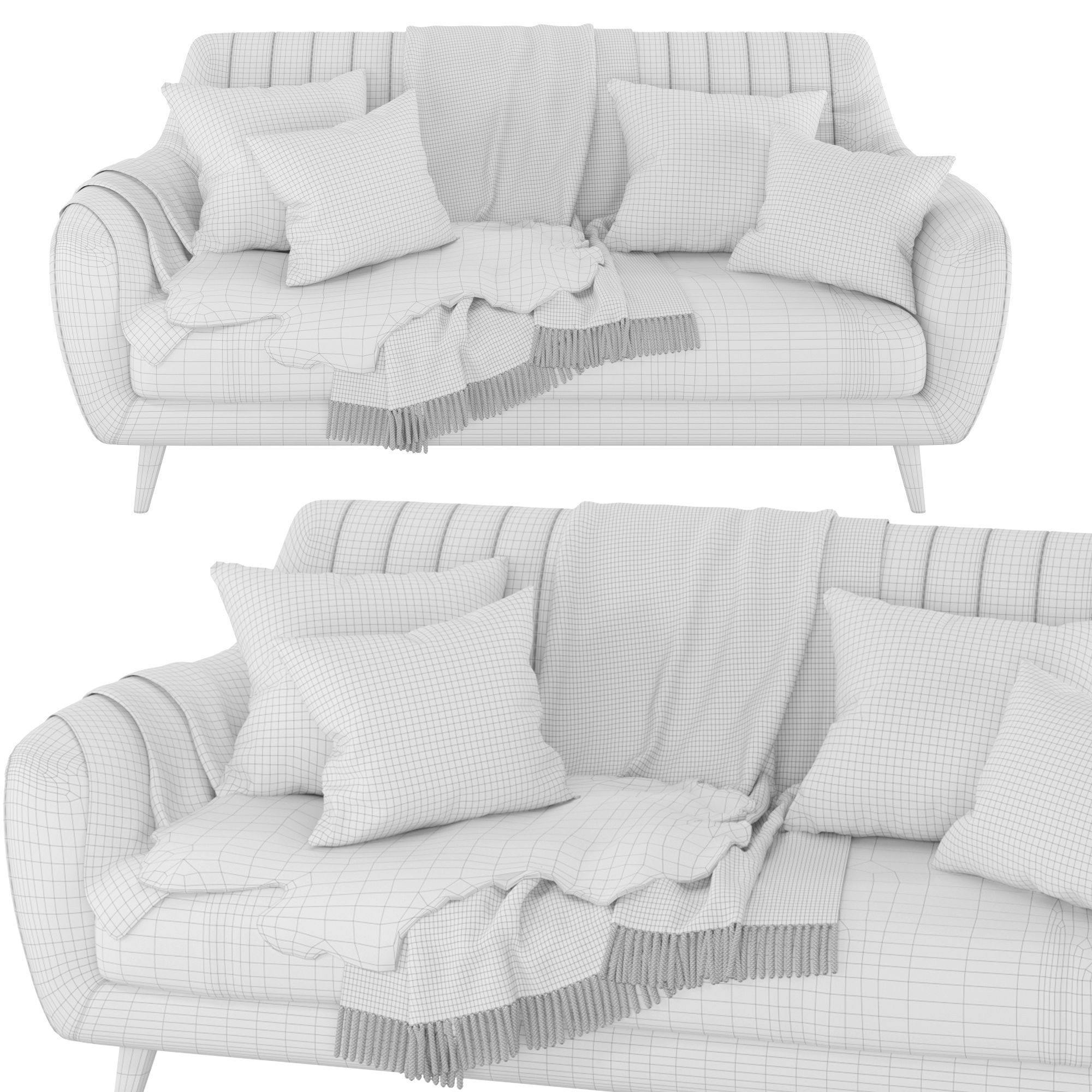 Sofa Off 3D model_1