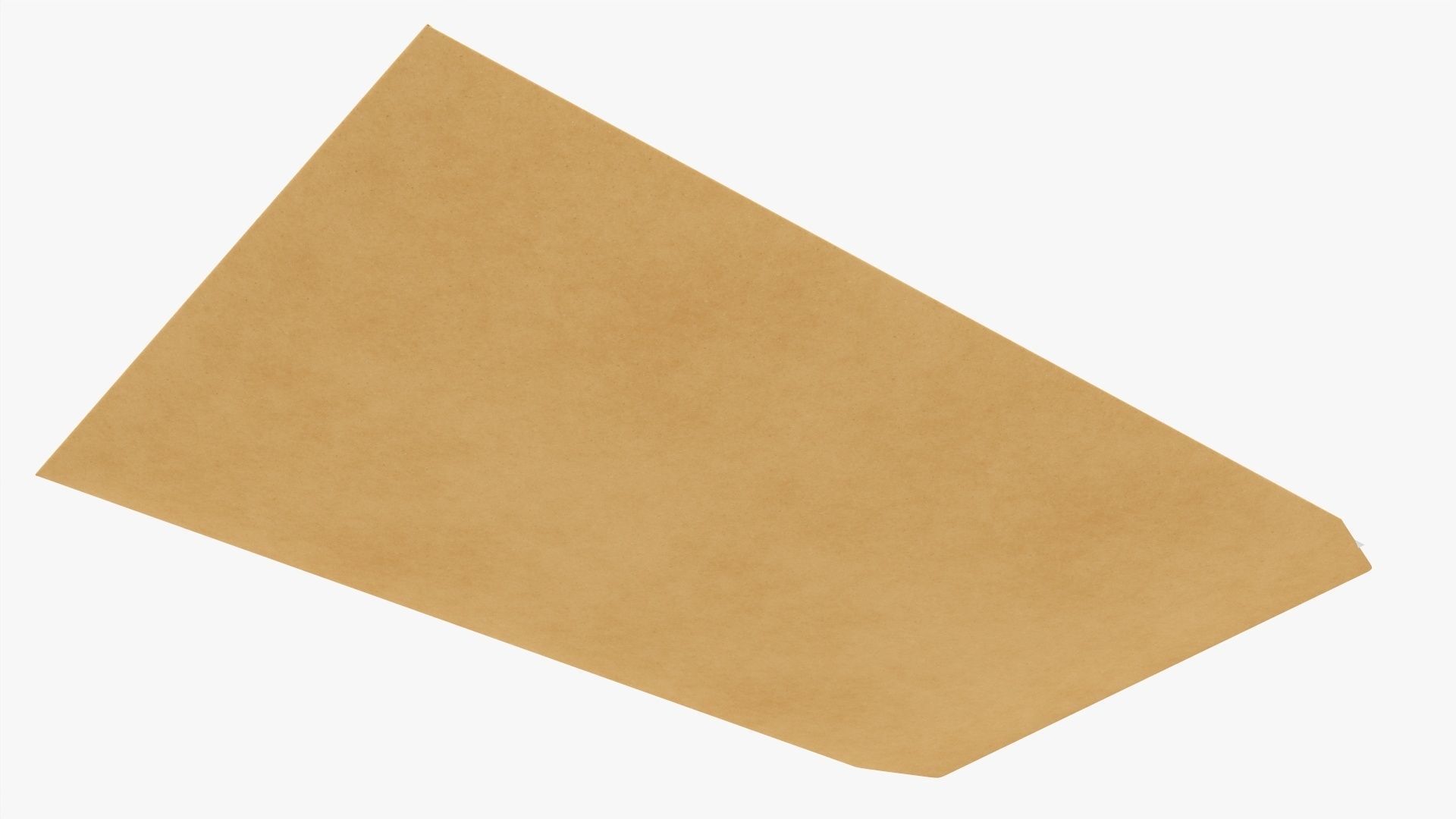 Envelope mockup 01 open 3D model_2