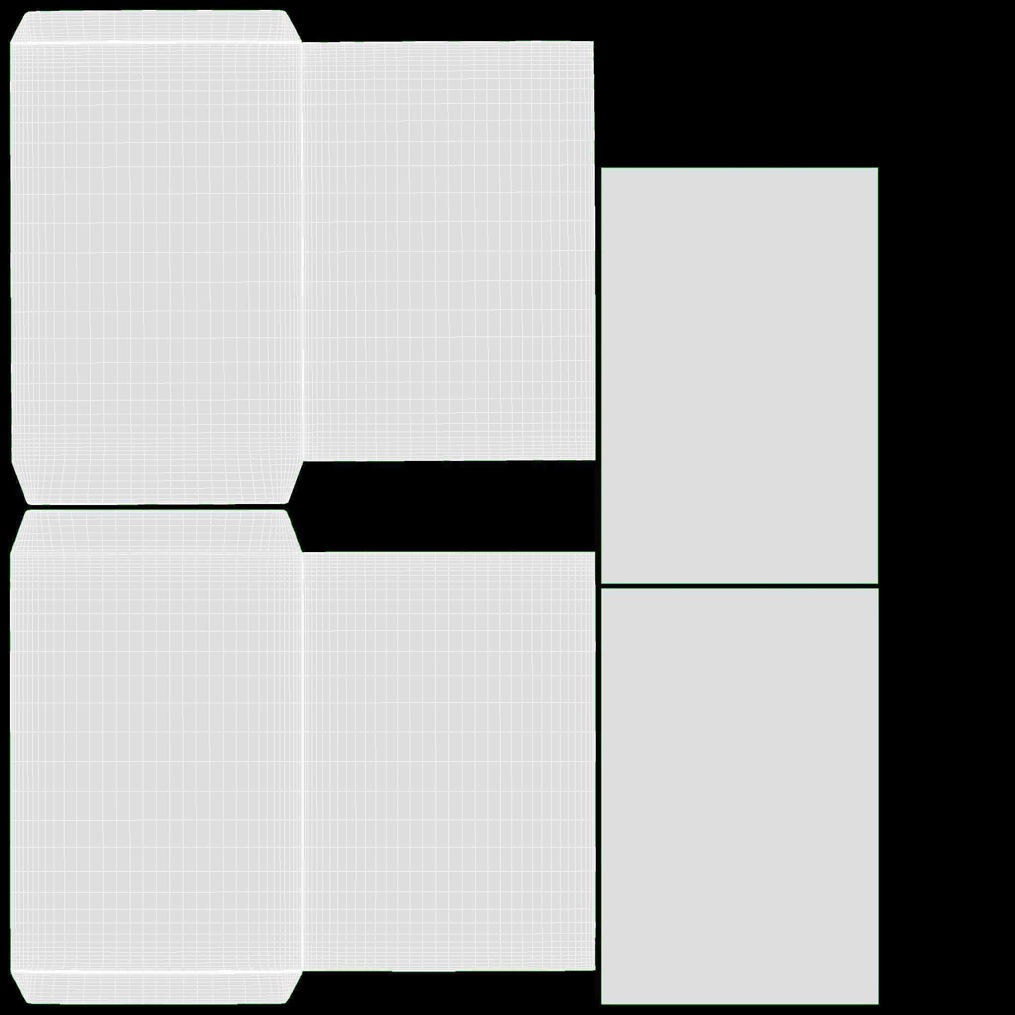 Envelope mockup 01 open 3D model_10