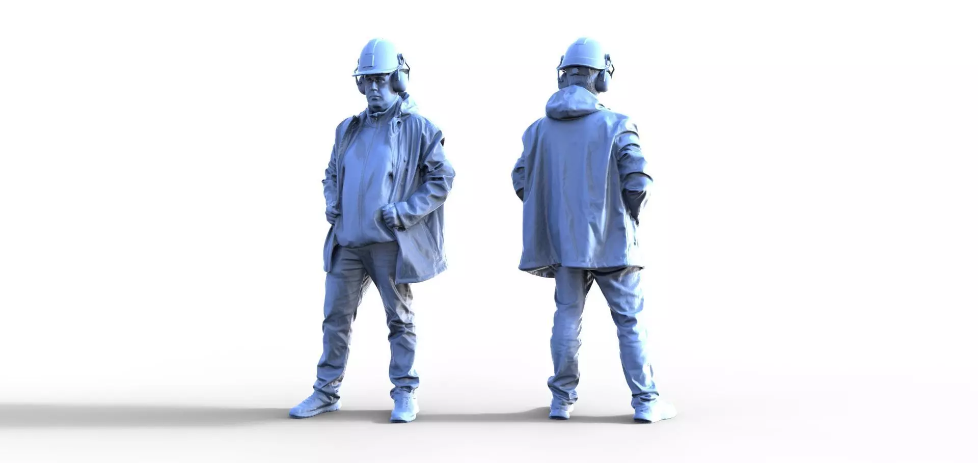 Alexander with helmet 3D print model_0