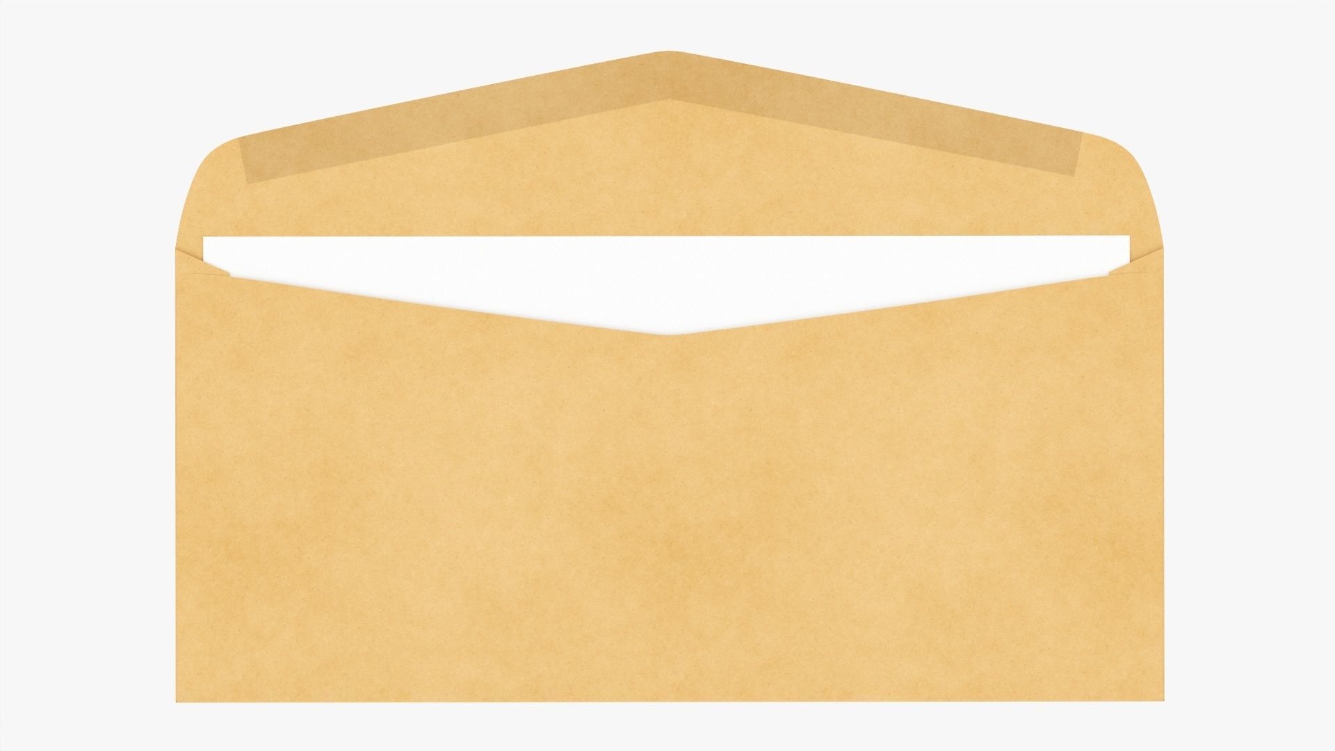 Envelope mockup 02 open 3D model_3