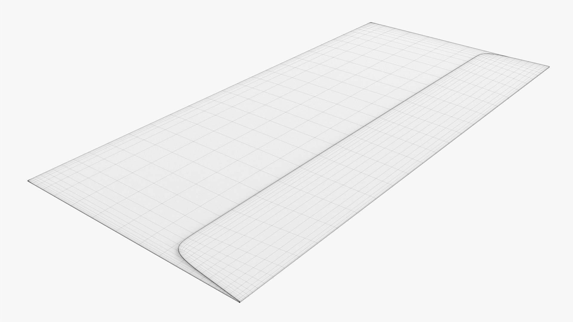 Envelope mockup 03 3D model_6