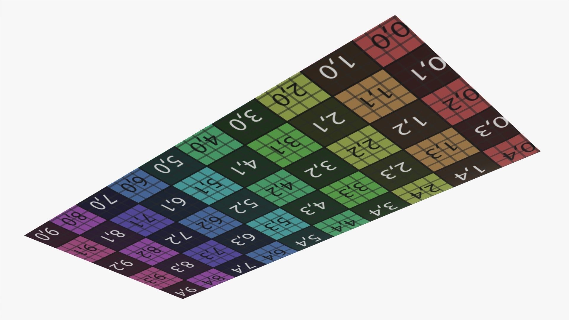 Envelope mockup 03 3D model_9