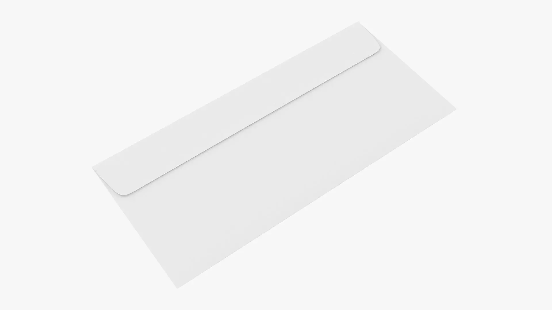 Envelope mockup 03 3D model_0