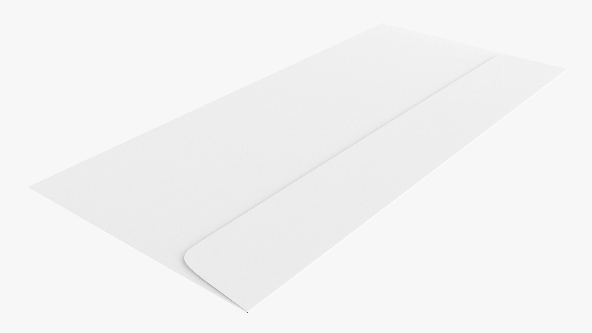 Envelope mockup 03 3D model_1