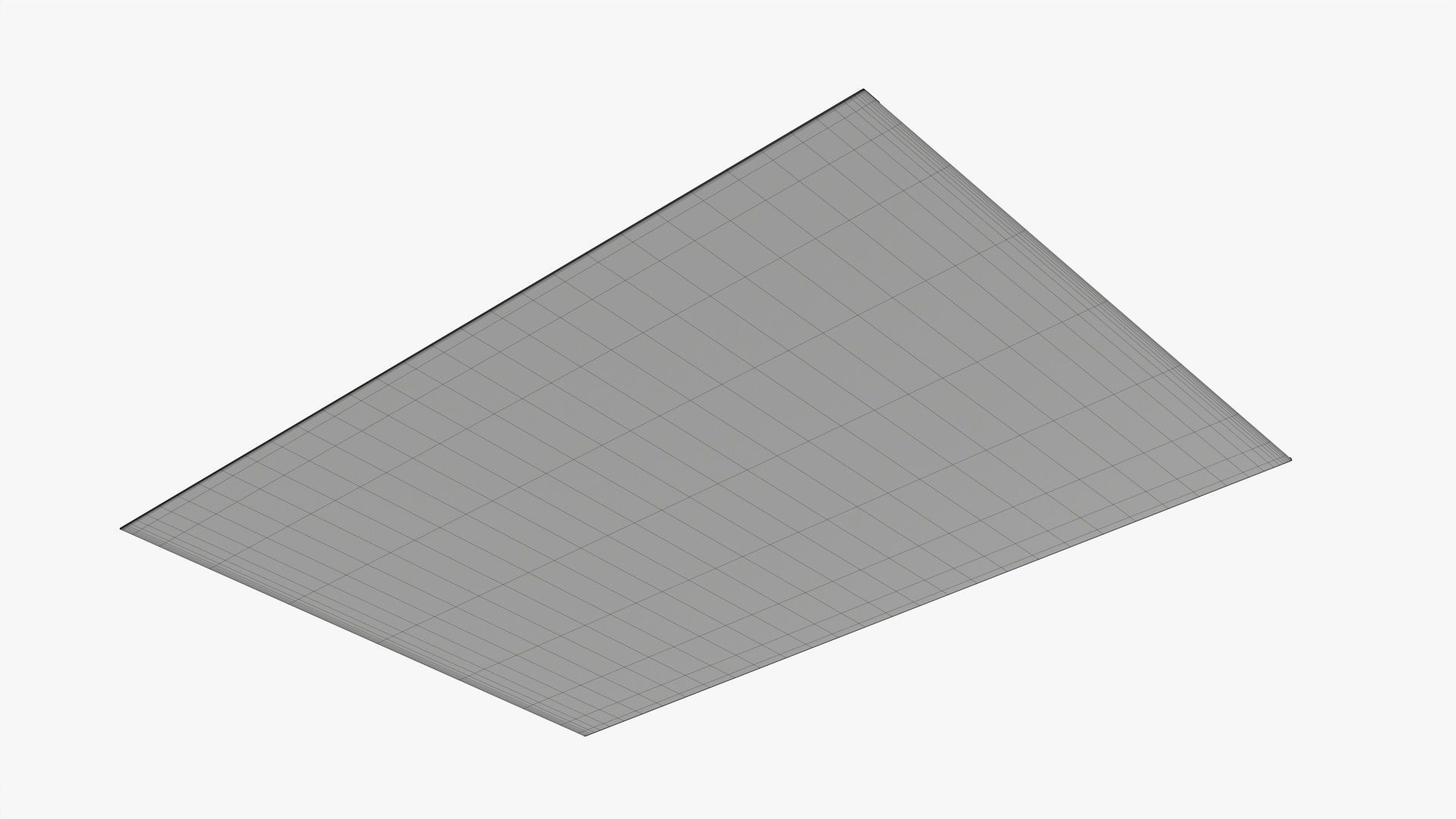 Envelope mockup 05 pink 3D model_6