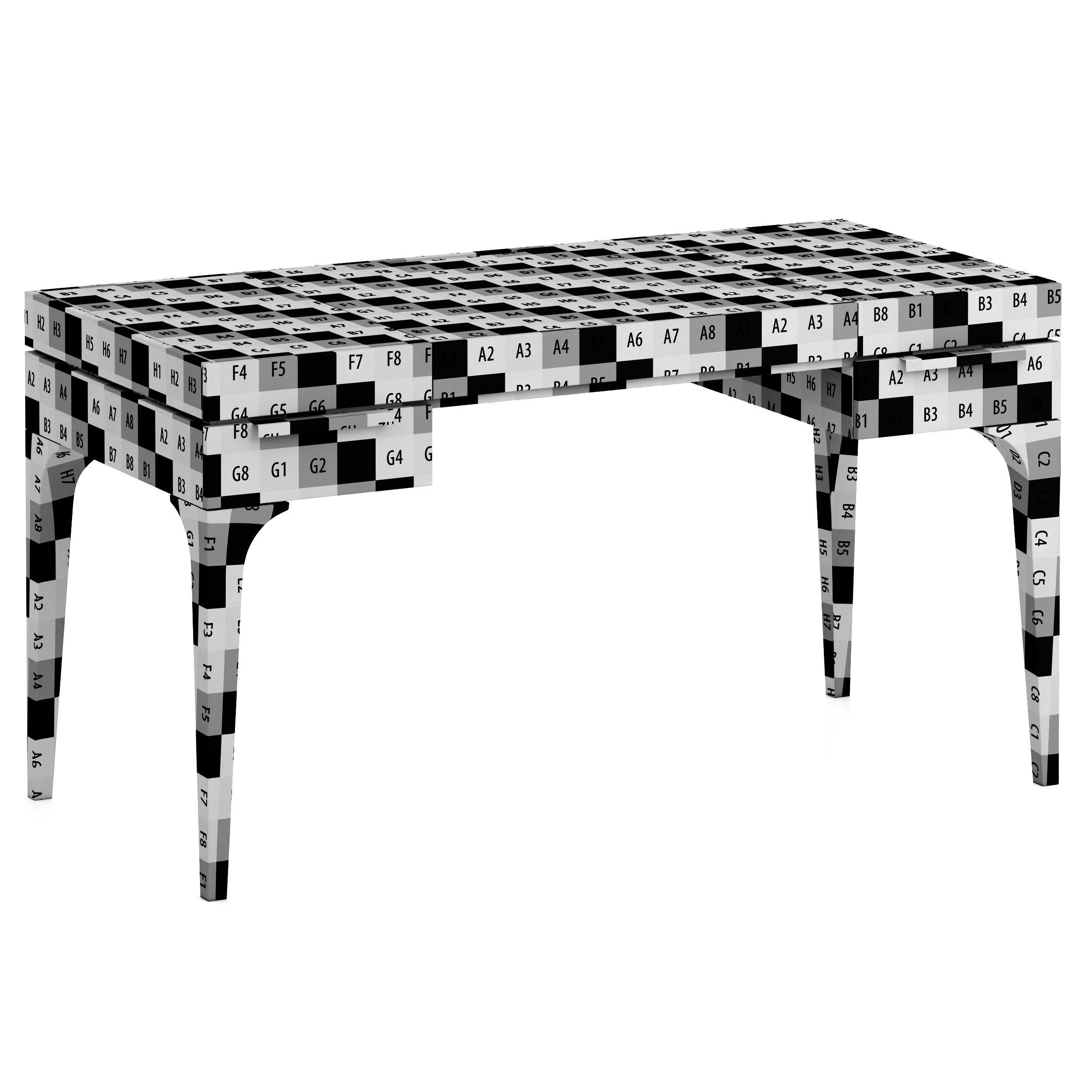 Dantone Home Bridge desk 3D model_7