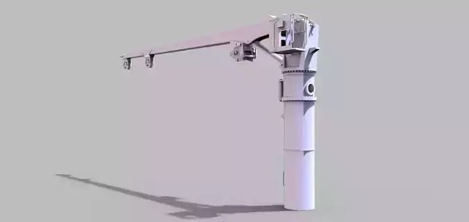 Crane for the rescue cruiser Hermann Marwede  Vessel DGZRS