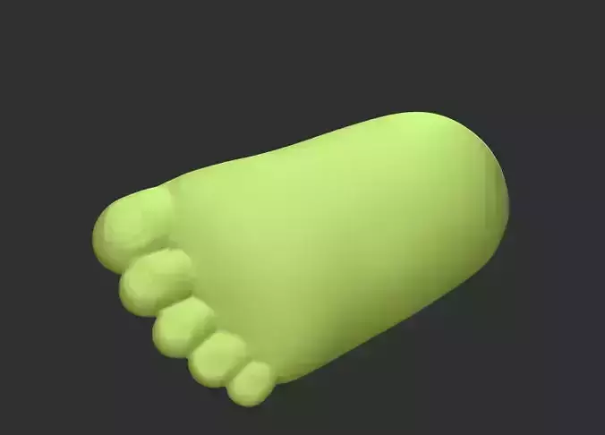 Download 3D drawings of little feet  fat jade carving baby feet