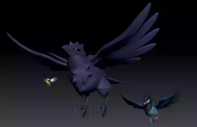 Pokemon Rookidee Corvisquire Corviknight