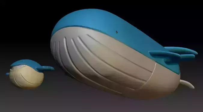 Pokemon Wailmer Wailord