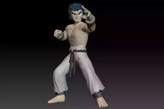 Pokemon Kanto Johto Elite Four Bruno 3D print model