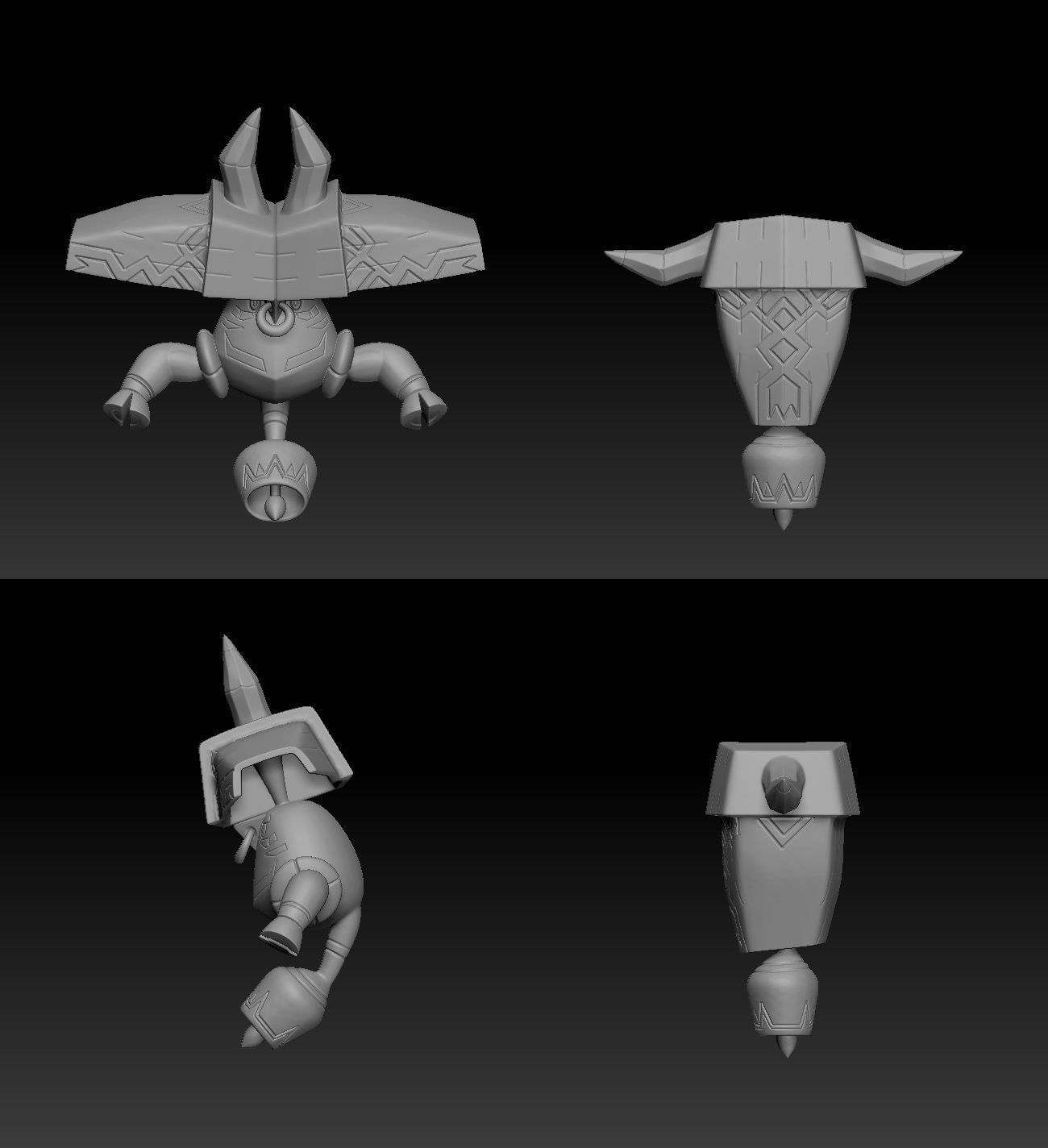 Pokemon TapuBulu 3D print model_1