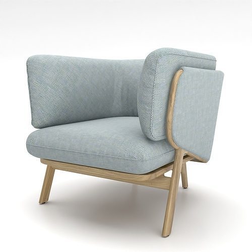 STANLEY SOFA  ARM CHAIR 3D model 3