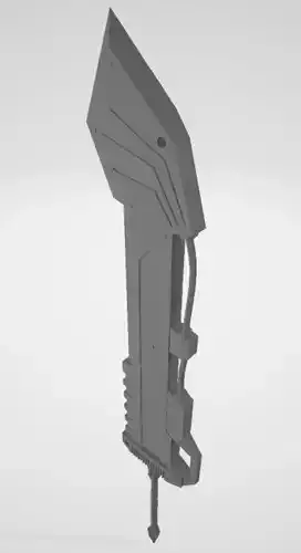 Large Heat Saber - SCI FI Sword