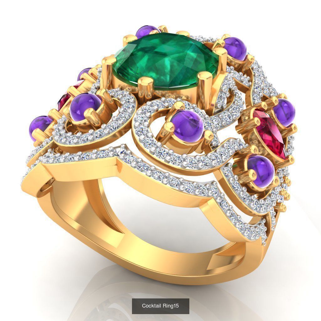 16 cocktail ring collection _16