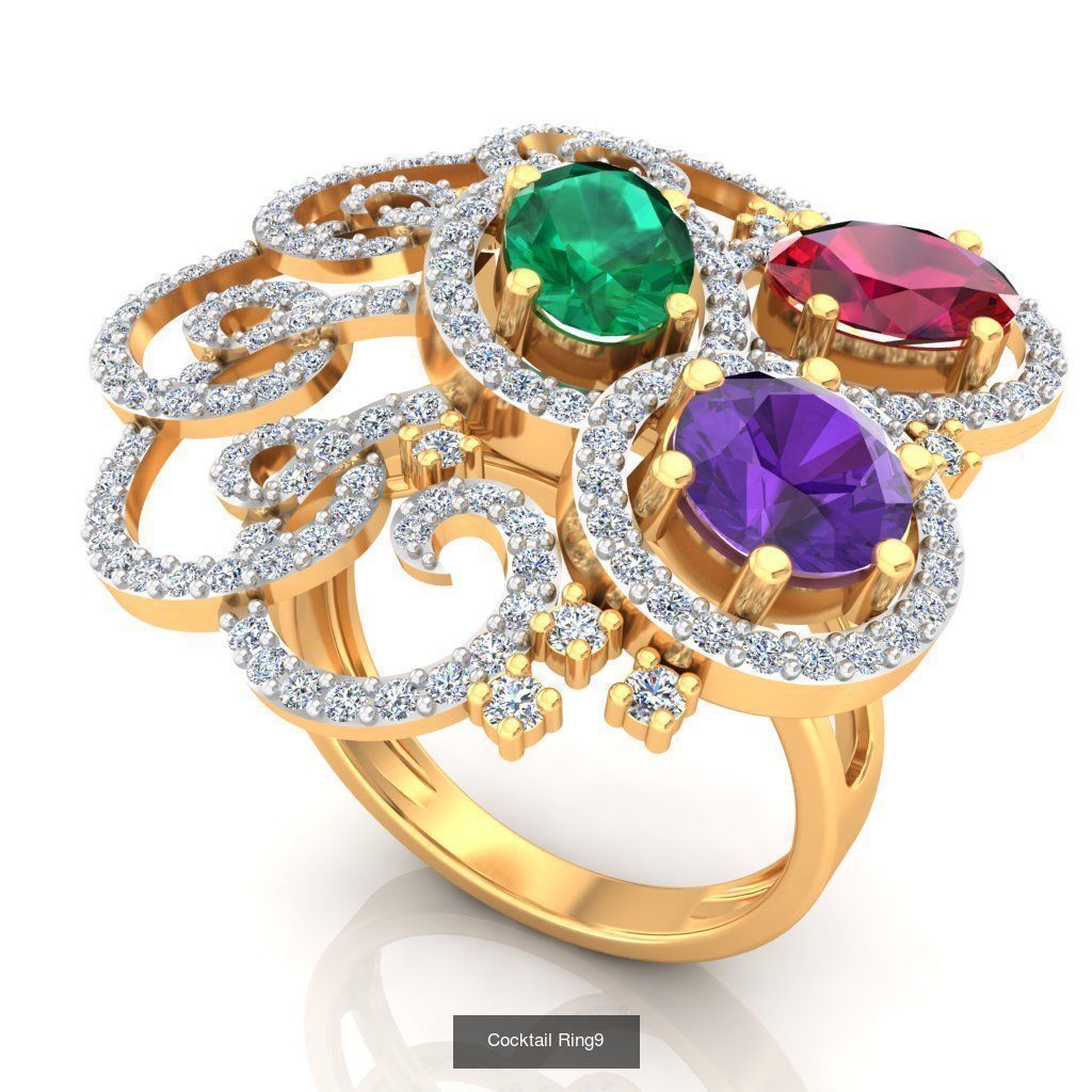 16 cocktail ring collection _10